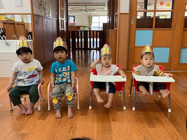 5月生まれのお友だち