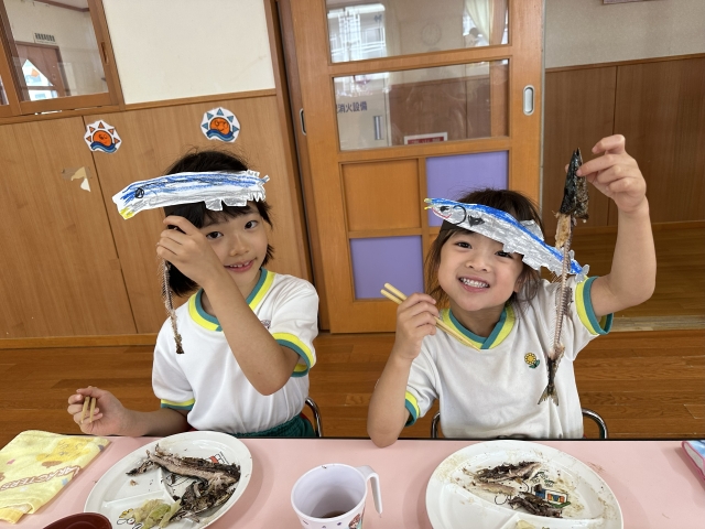 「きれいに骨が外せたよ！」