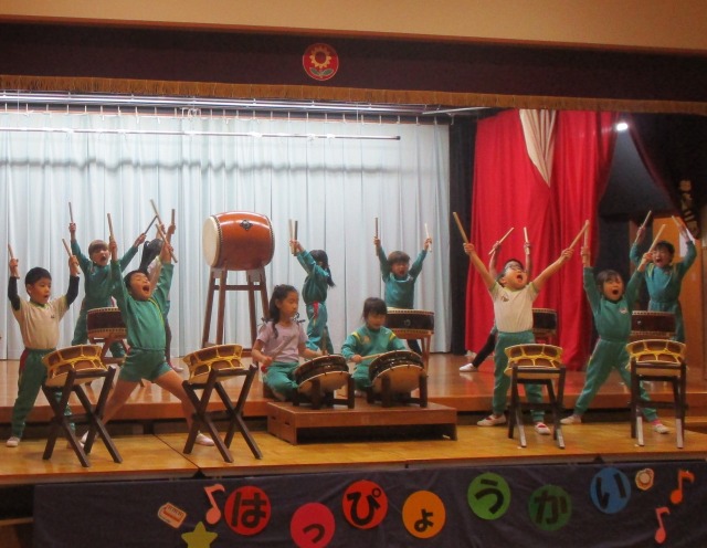 ５歳児 和太鼓