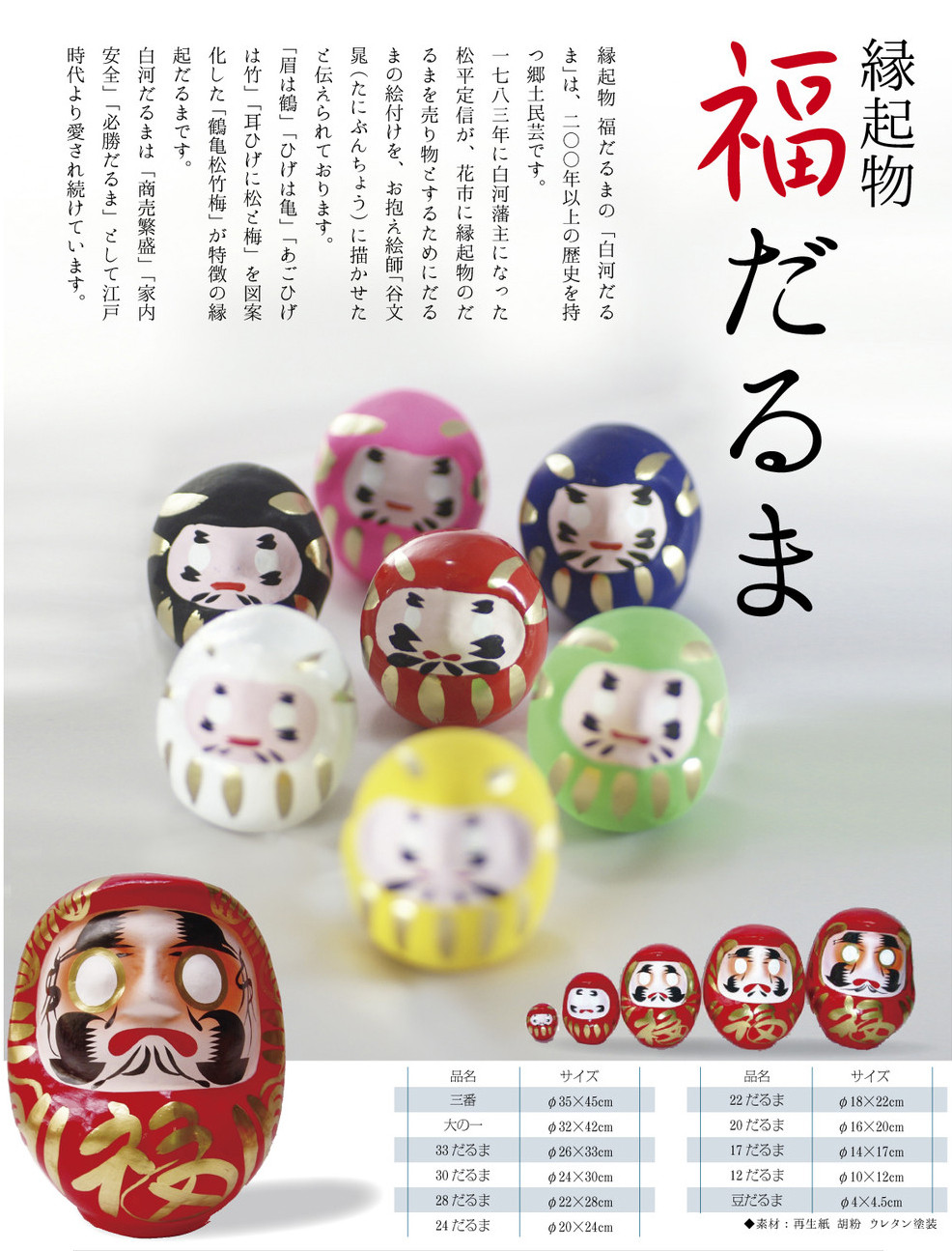 だるま様 10点まとめ売り imgrc0082158818.jpg