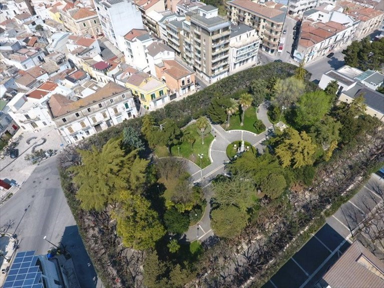 Piazza Di Vagno - Parco della Rimembranza, ripresa dall'alto