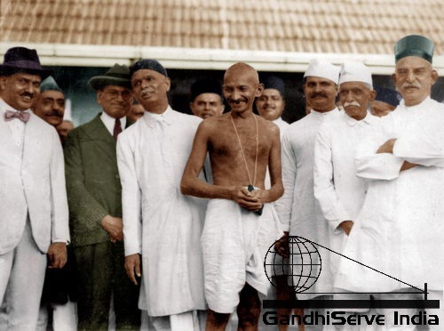Mahatma Gandhi - Copyright: GandhiServe India - www.gandhiserveindia.org - Ghandi