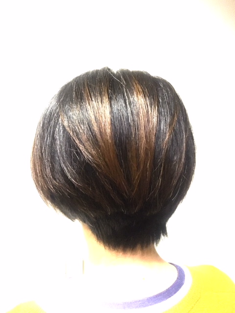 アフターのバックショット。