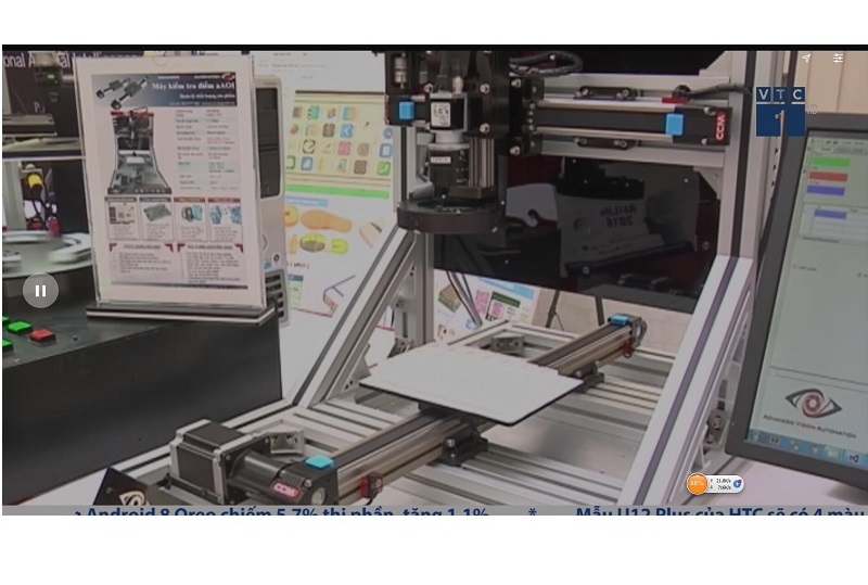 XYZ arm robot for optical vision inspection system machine