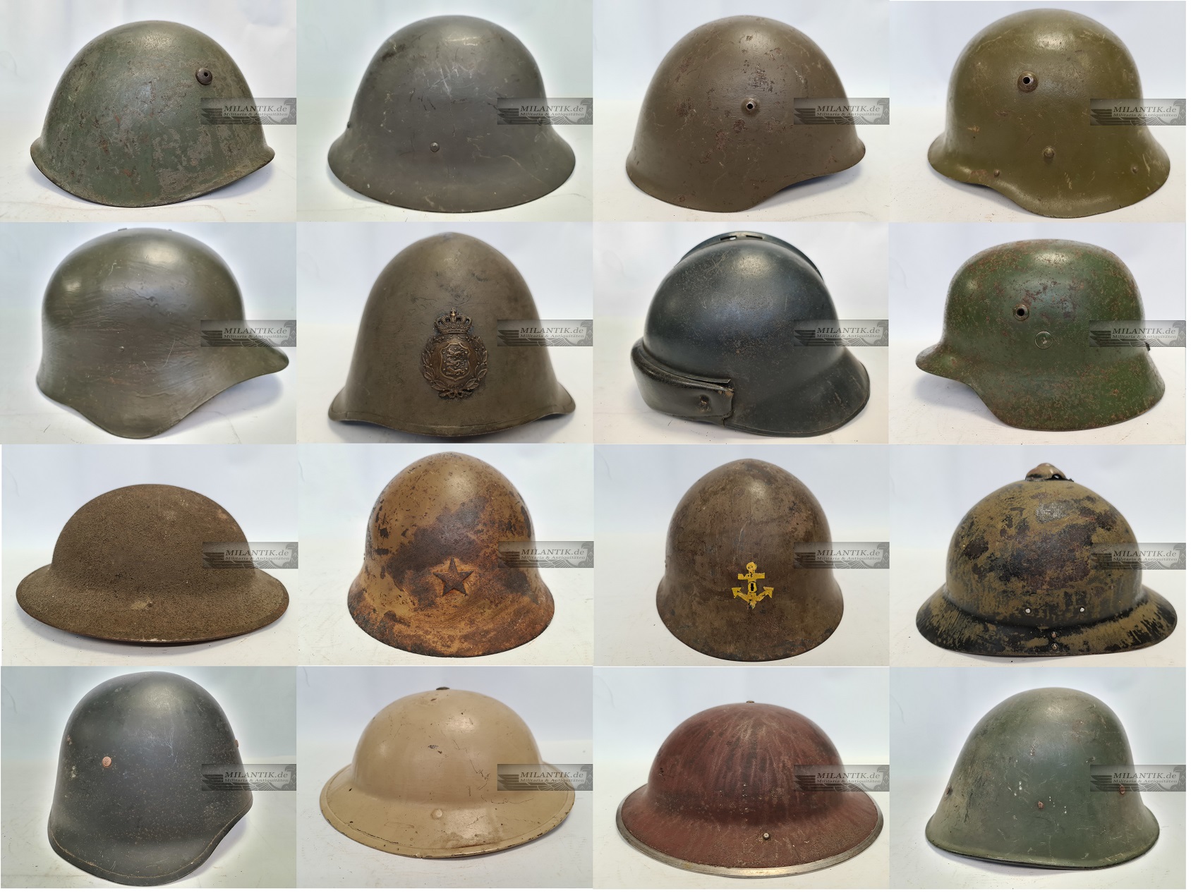 Stahlhelm WH M16 M18 M35 M40 M42