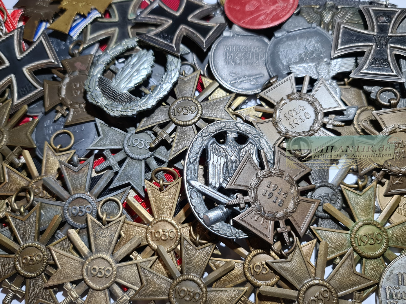 Sturmabzeichen Verwundetenabzeichen Ostmedaille