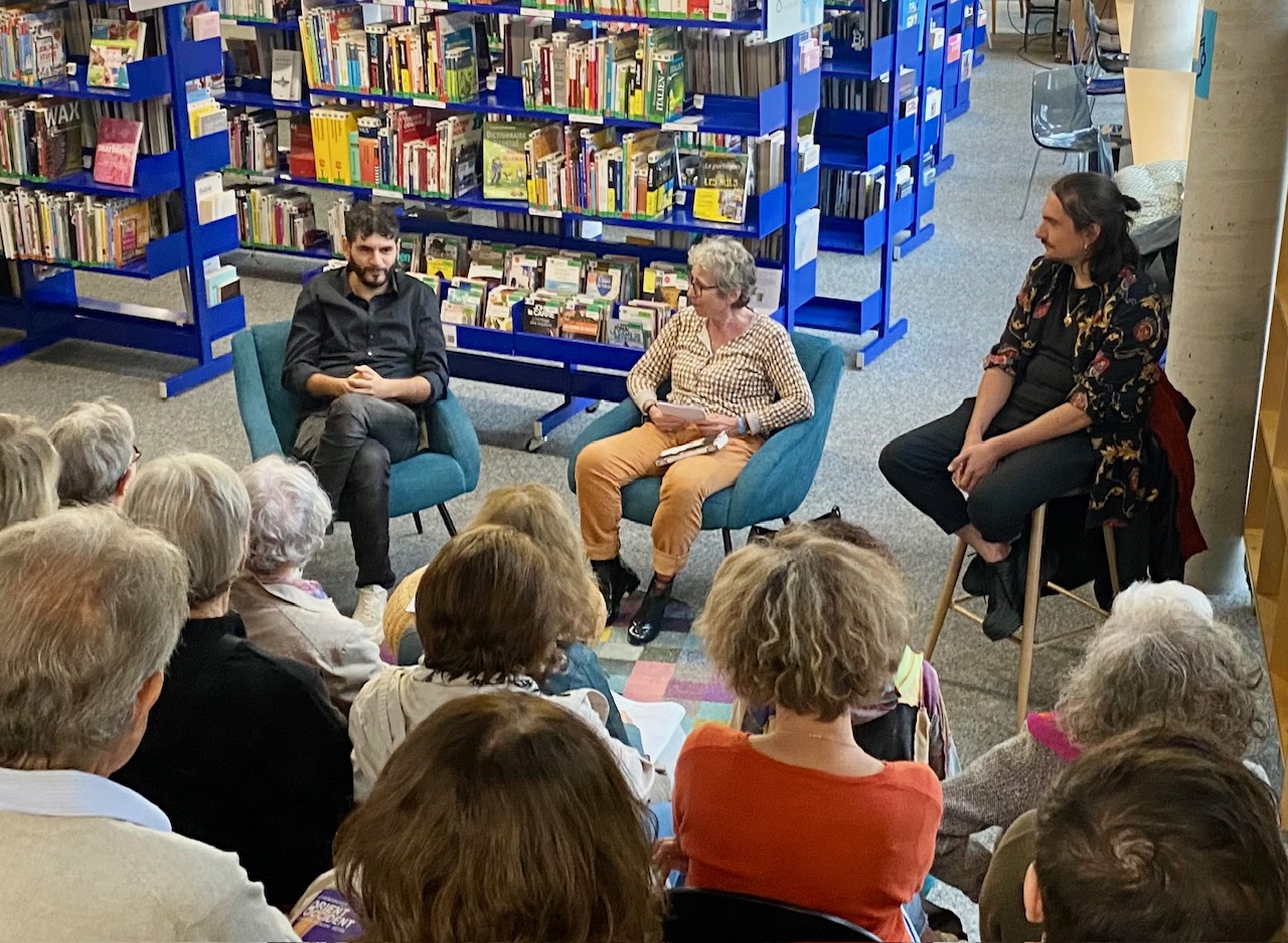 Rencontre avec Jadd Hilal - mod. Marlène Métrailler - lecture Omar Gabriel