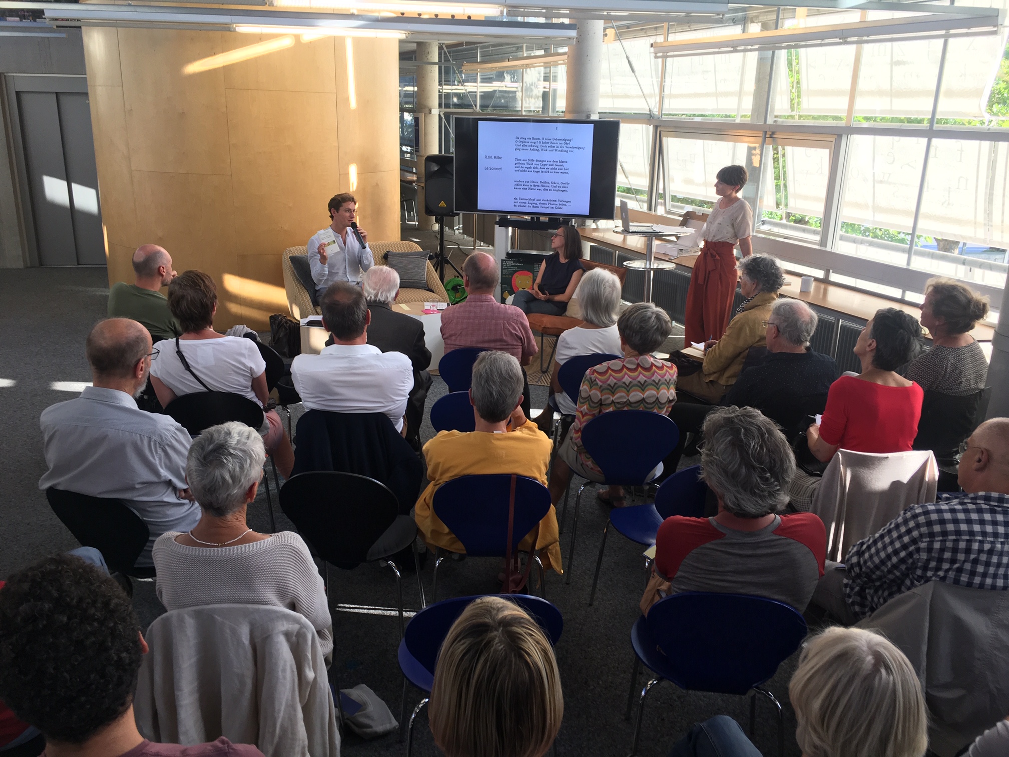 Joute de traduction avec Fondation Rilke