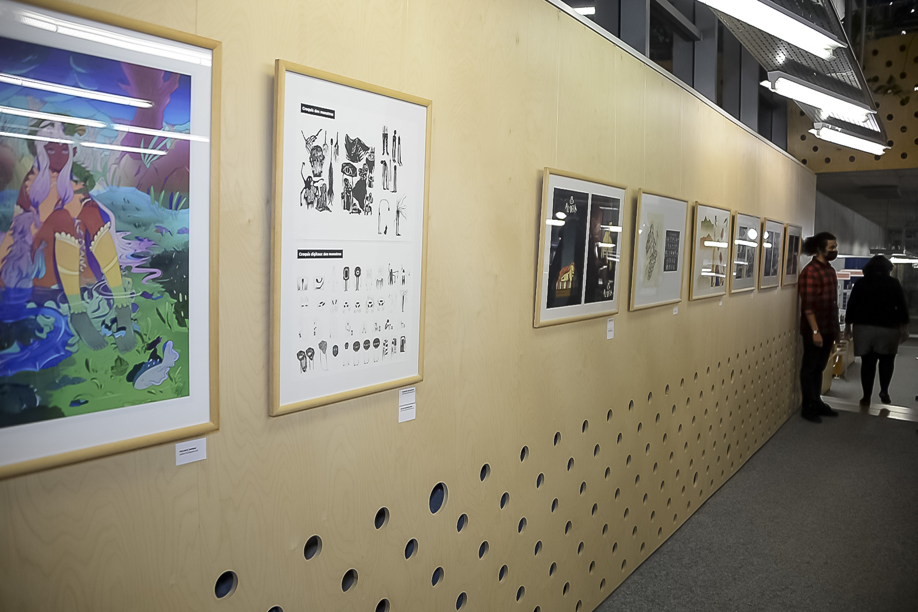 Travaux de diplômes de l'EPAC ©Grégoire Praz