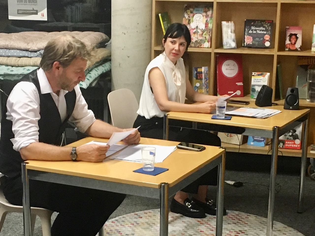 Lecture Bille Chappaz, Cie Tête en l'air