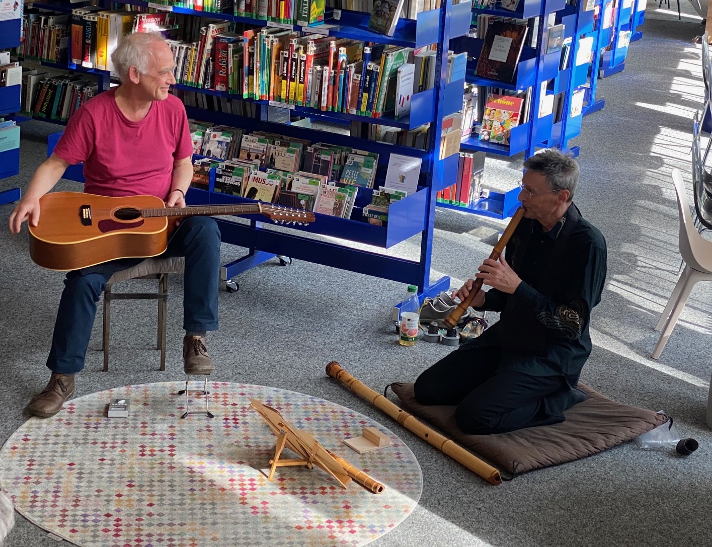 Ueli Deredinger - vernissage Françoise Allet