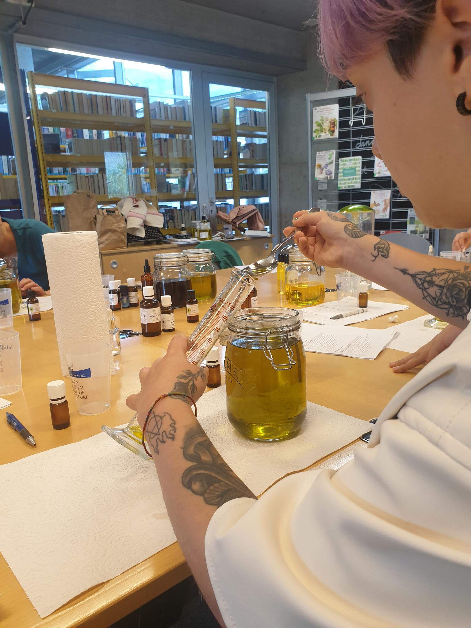 Atelier cosmétiques de l'herboriste