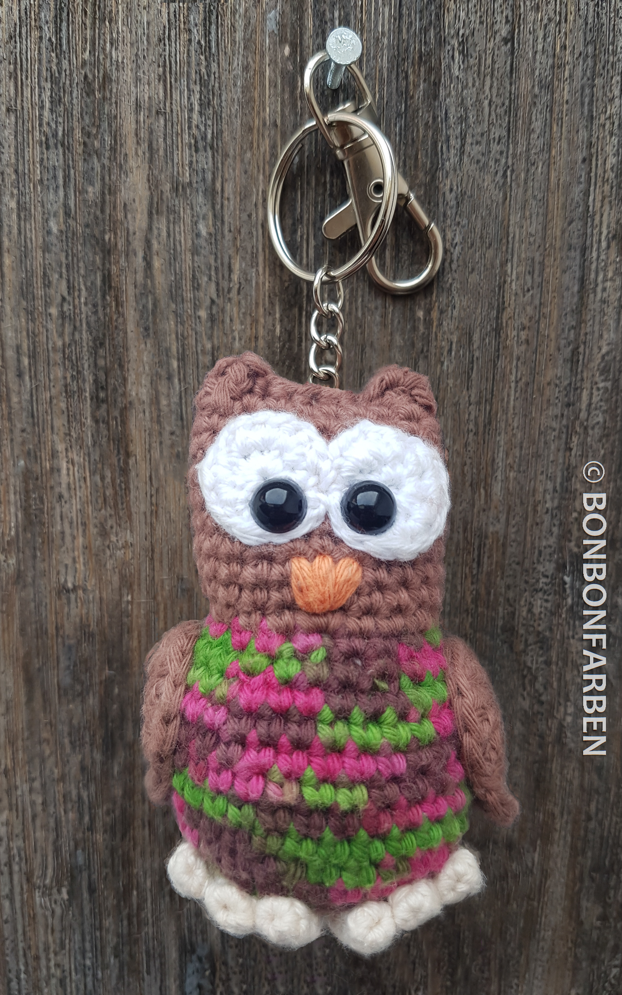 102 - grün braun magenta mix