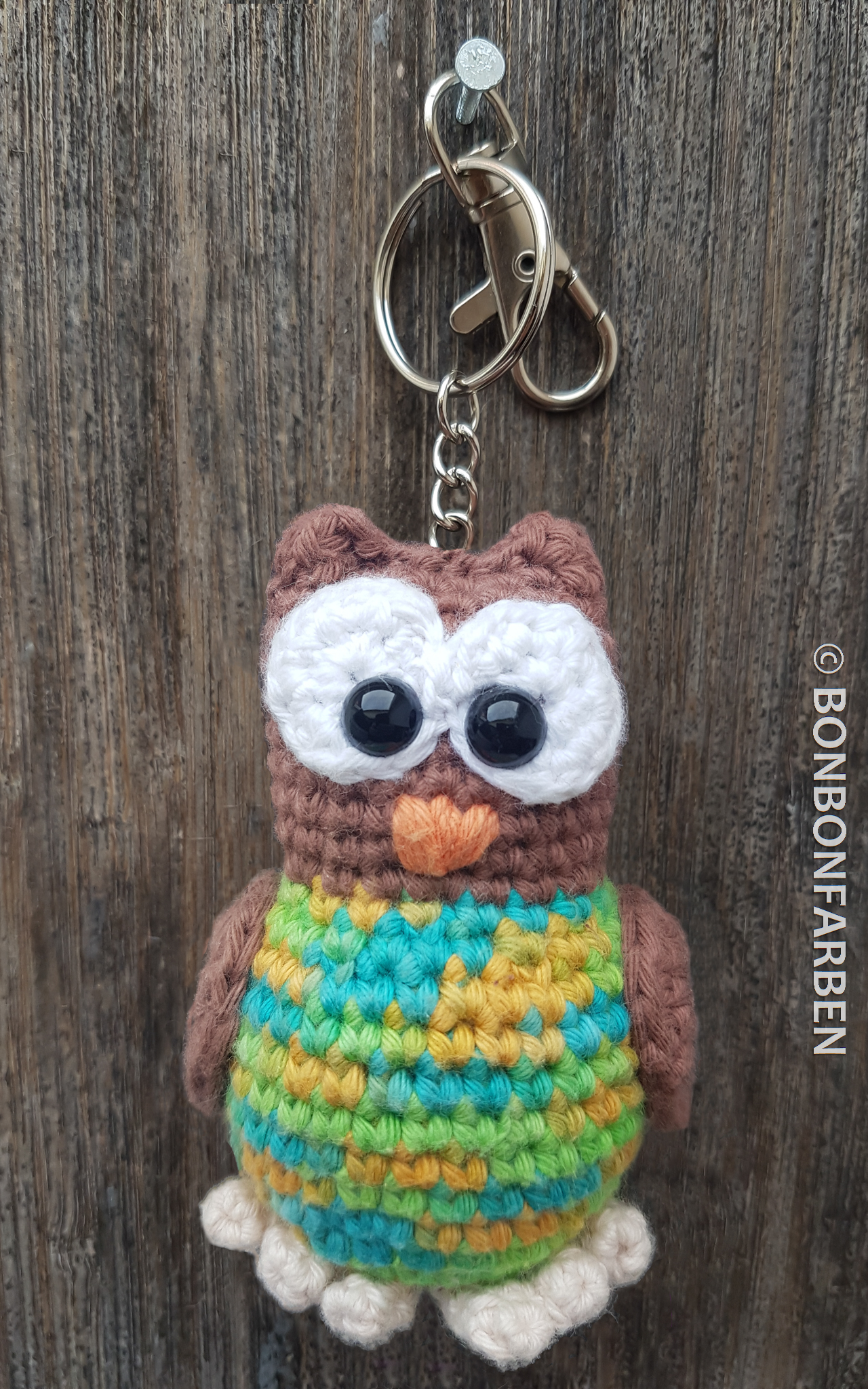 104 - grün orange türkis mix