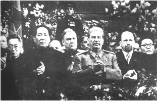 Mao Zedong und Stalin