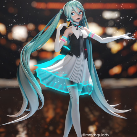 YYB-style Symphony Hatsune Miku edit by HBSquidy