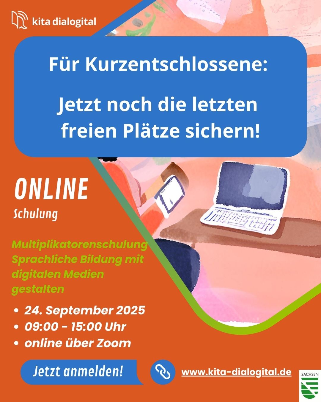 Multiplikatorenschulung am 24.09.2025 - Jetzt noch anmelden!