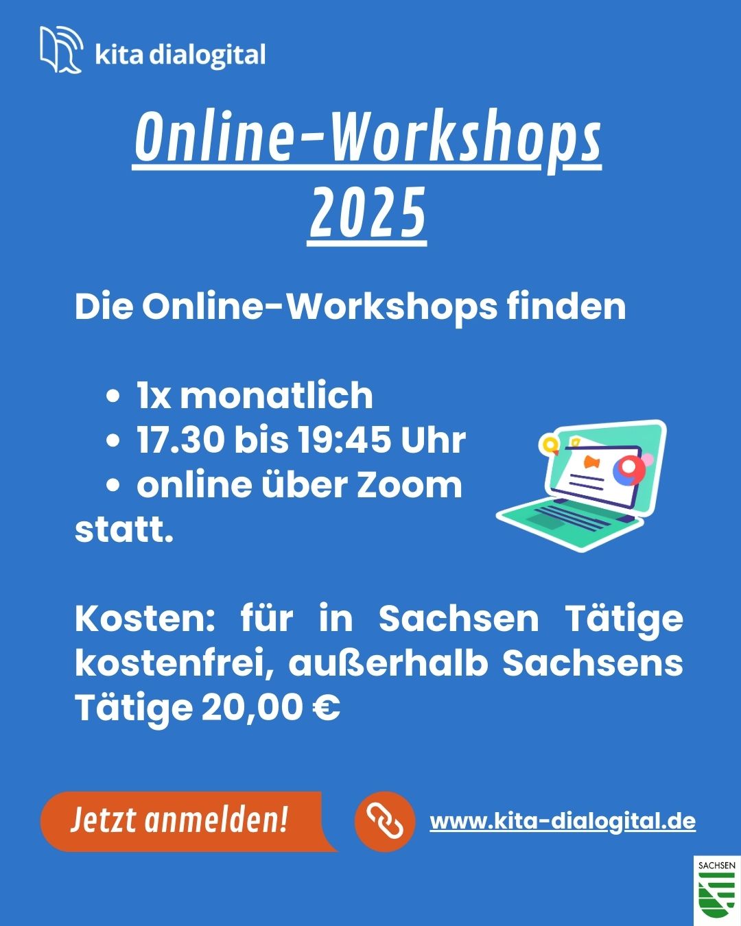 Unsere Online-Workshops 2025 sind da!