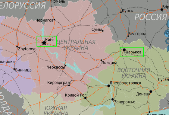 Situación de la ciudad de Jarkiv (Jarkov)