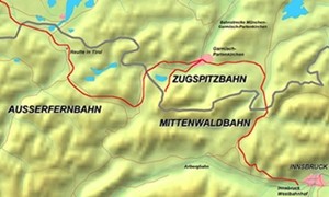 Líneas desde Garmisch-P.