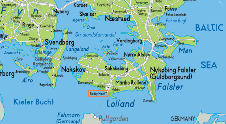 Isla de Lolland - Rødbyhavn