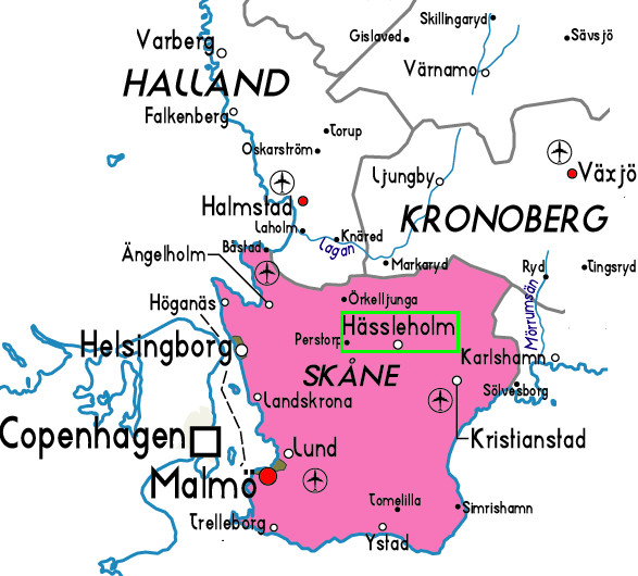 Provincia de Skåne - Hässleholm