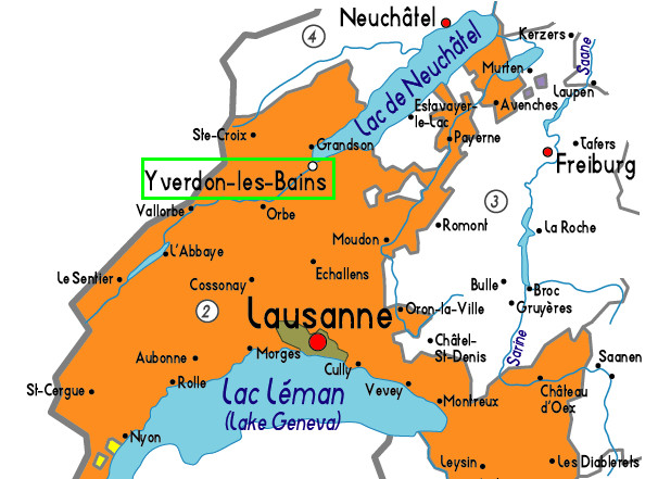 Cantón de Vaud - Yverdon les Bains