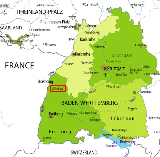 Región de Baden-Württemberg - Offenburg