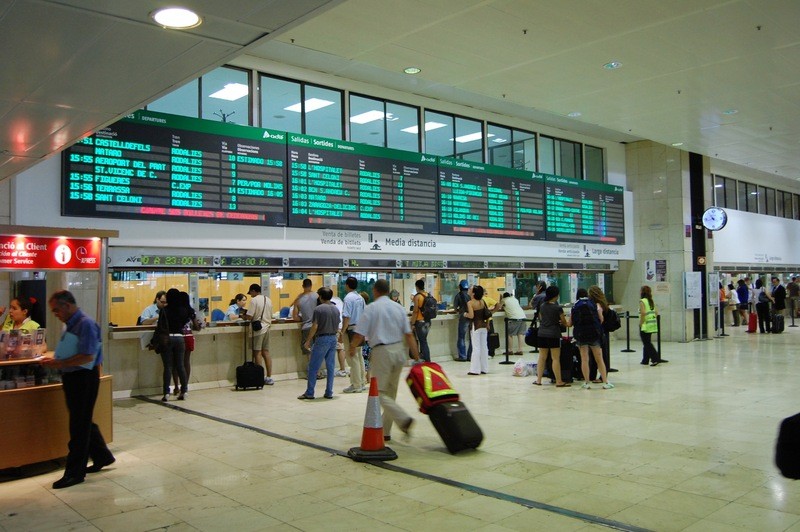Estación Barcelona Sants Viajar en tren por Europa Estación Barcelona Sants Viajar en tren por Europa