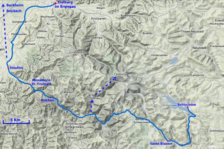 Ruta por la Selva Negra I: de Schluchsee a Friburgo
