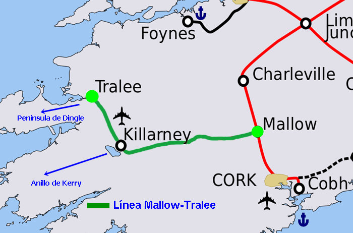 Línea ferroviaria Mallow-Tralee