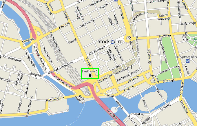Alrededores de la estación central Estocolmo