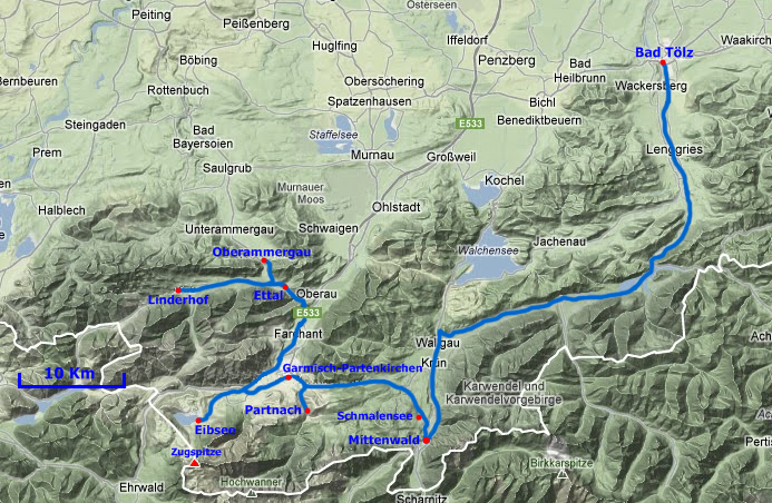 Ruta por los Alpes Bavaros