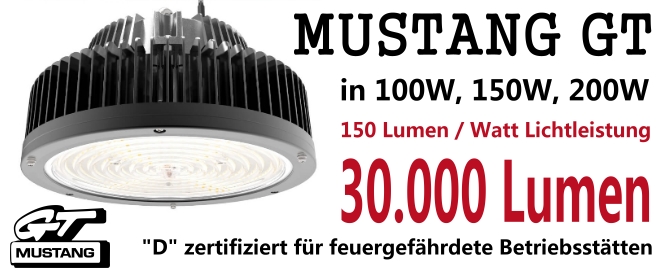 LED Hallenleuchte Mustang GT