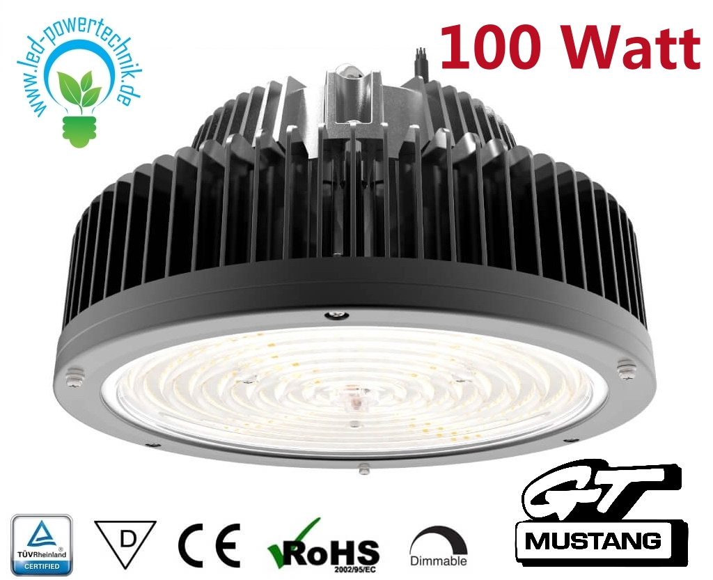 LED Hallenleuchte 100W dimmbar