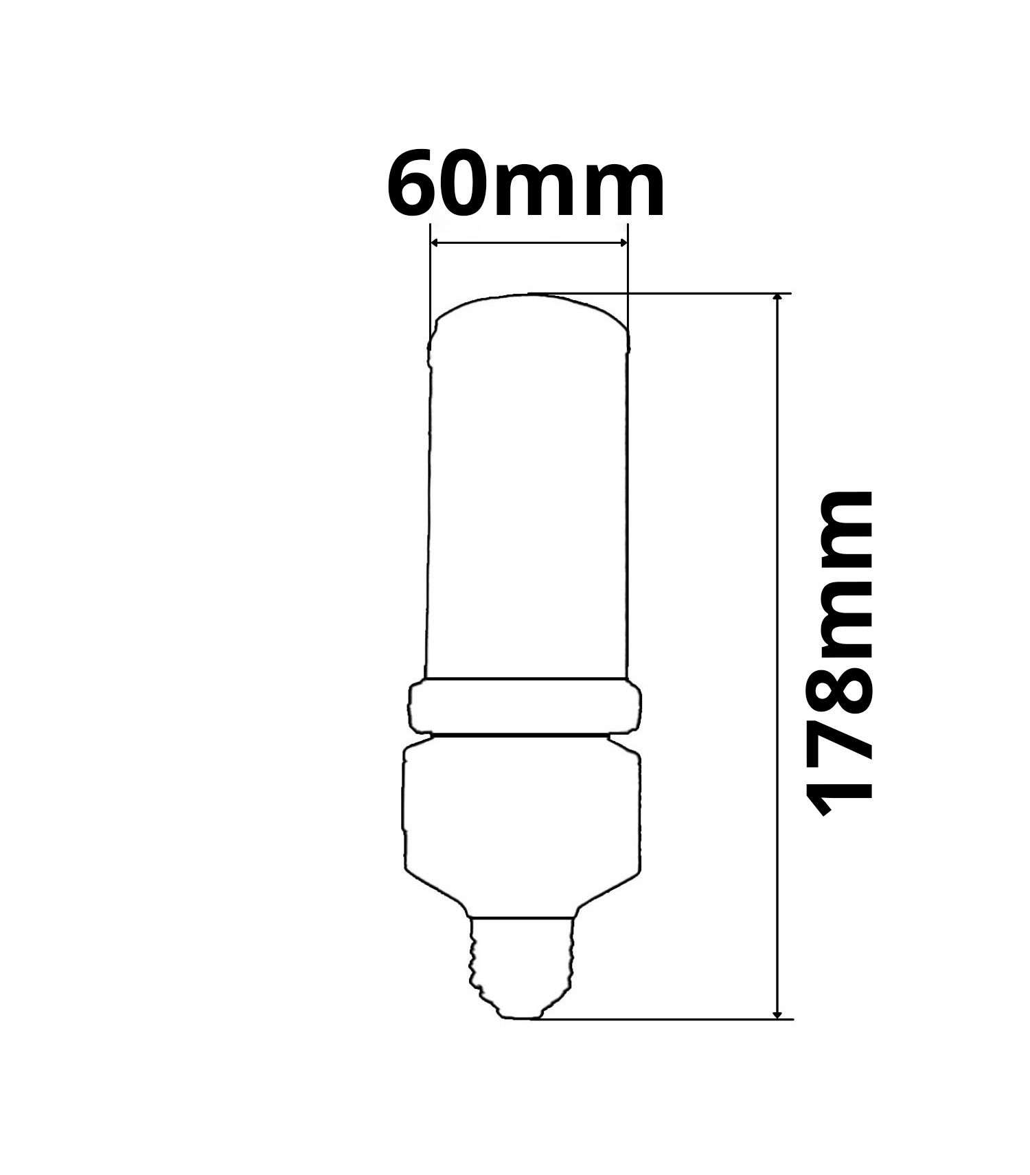 Kompakte LED E27