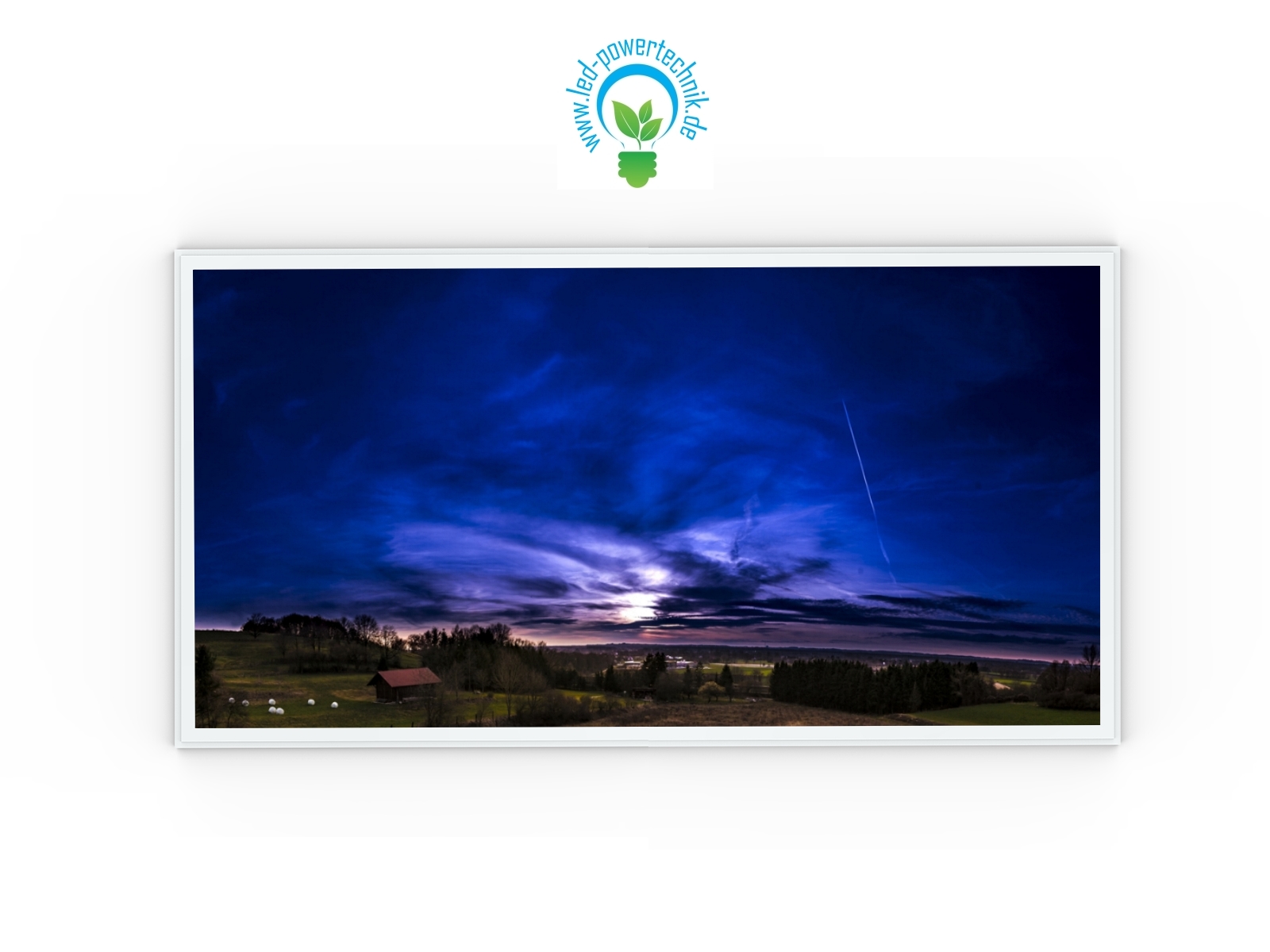 LED-Deckenhimmel 60x120 cm mit Tageslicht-Effekt