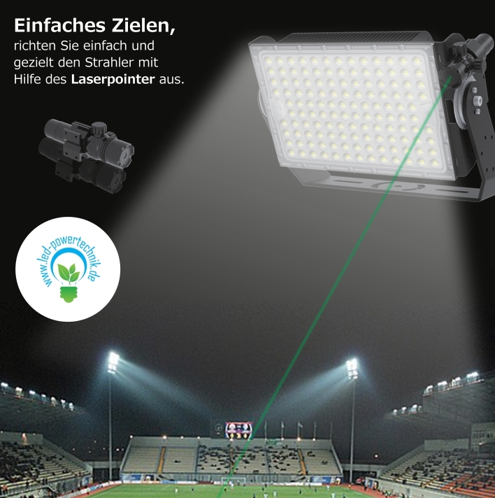 LED Sportplatzfluter dimmbar