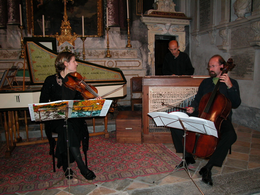 Musica antica al Colletto 2003 con Svetlana Fomina e Alessandro Palmeri