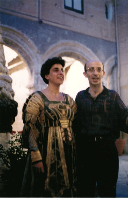 con Gloria Banditelli (Incoronazione di Poppea, 2000)