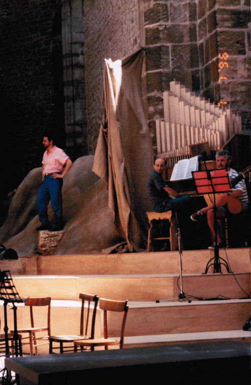 Prove "Orfeo" di Monteverdi, (1996)