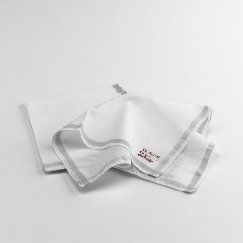 “Mundo” handkerchief (32,- EUR)