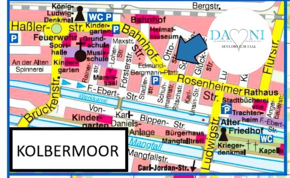 Standort Friseursalon Kolbermoor