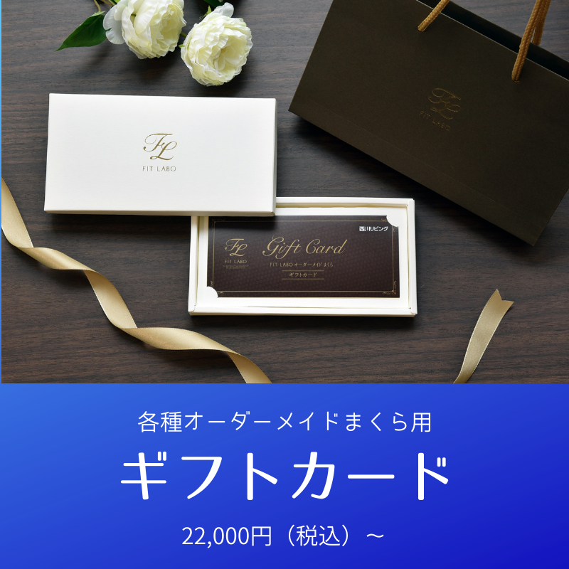 76-01】西川 FIT LABO オーダーメイド枕 レギュラーサイズ ギフト