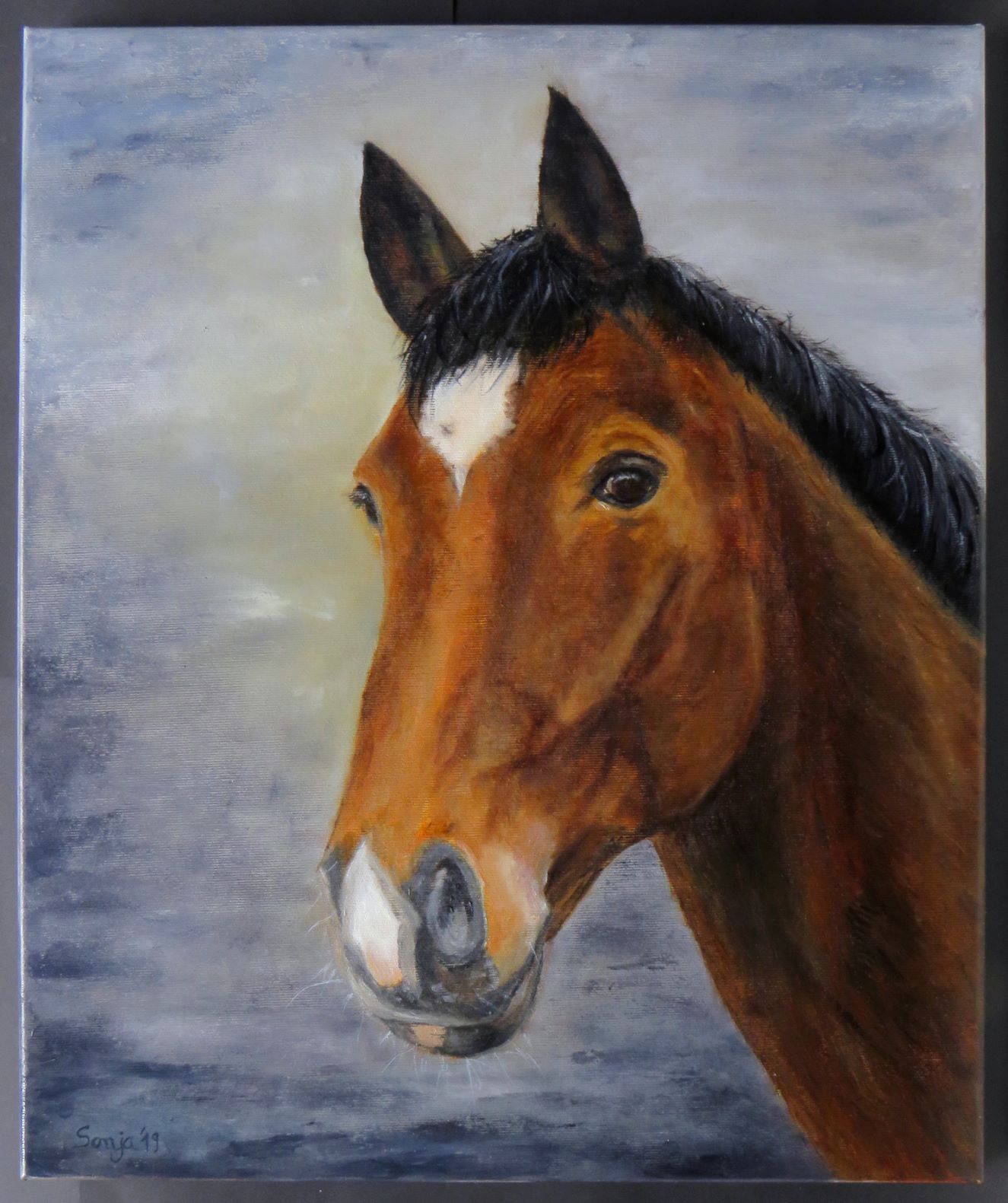 "Stakko", Öl auf Leinwand, 50 x 50cm *