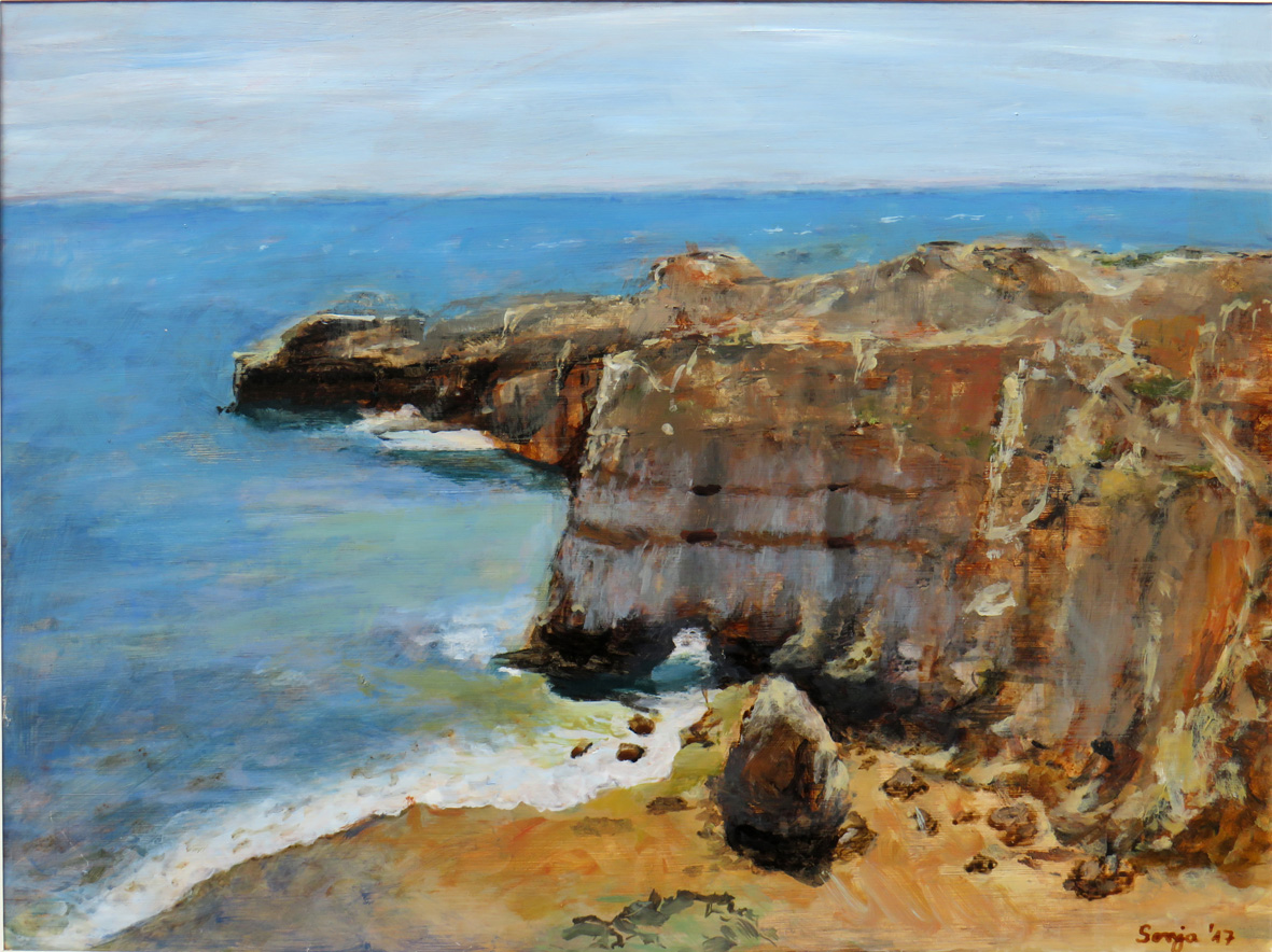 "Algarve", Acryl auf Leinwand, 30 x 40 cm