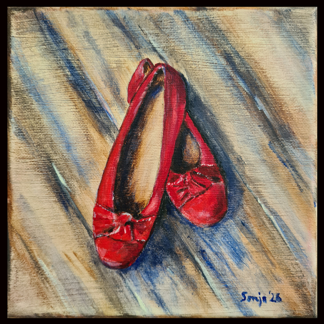 "Stillleben", Acryl auf Leinwand, 15 x 15 cm