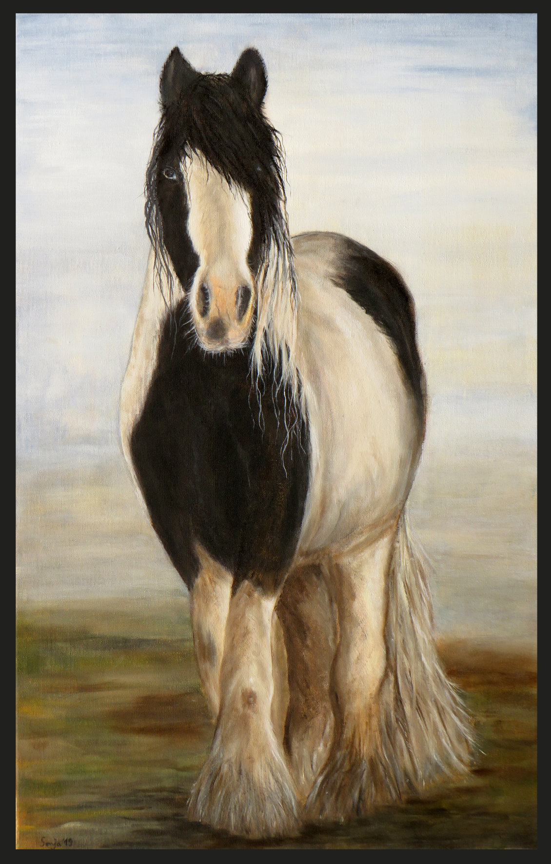 "Guinness", Öl auf Leinwand, 50 x 80cm *