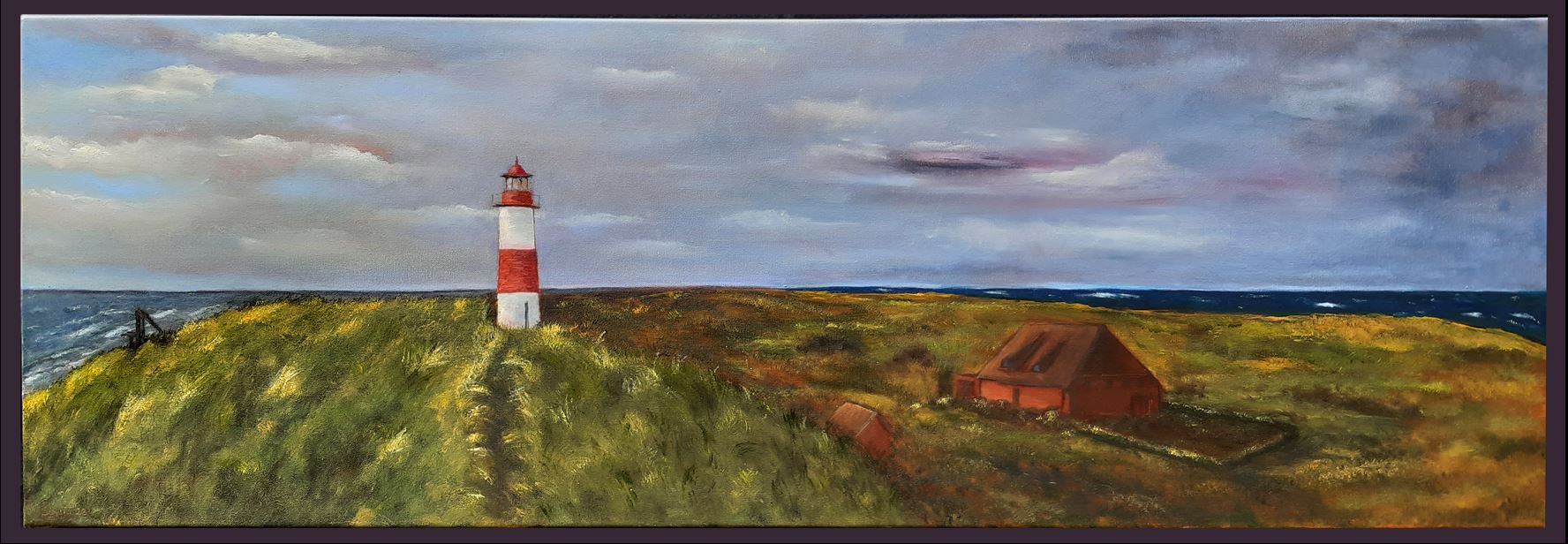 "Ellenbogen Sylt", Öl auf Leinwand, 40 x 120 cm*