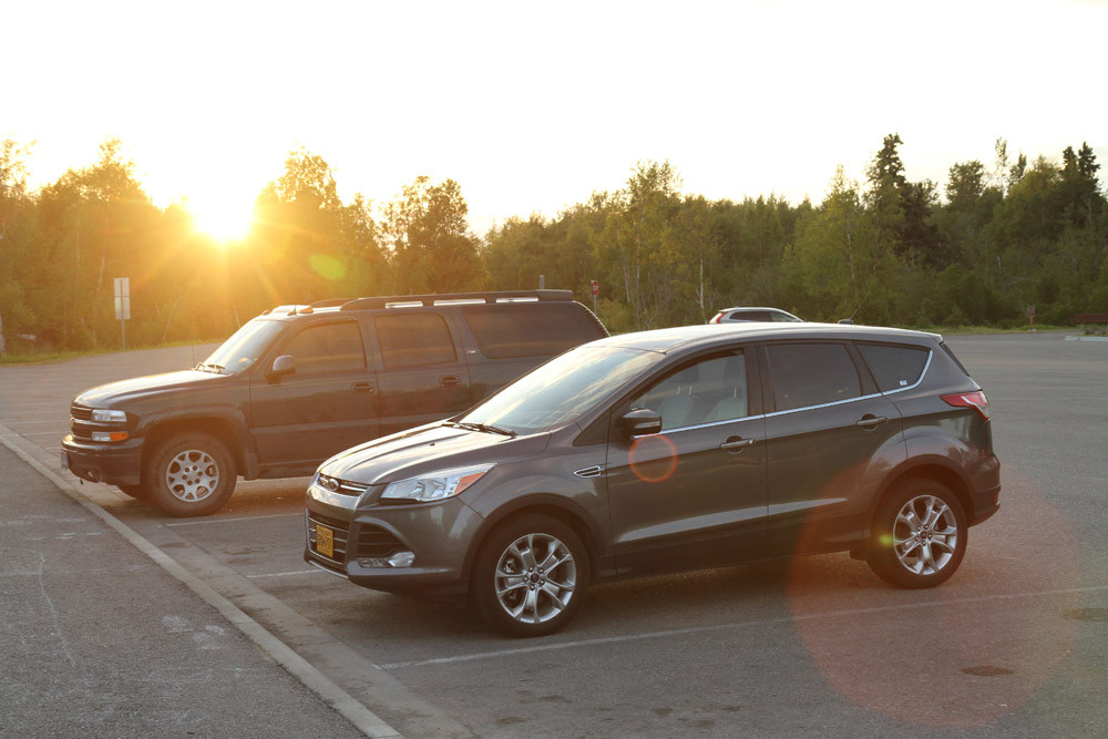 Anchorage - Ford Escape@Potter Marsh - Alaska 2013